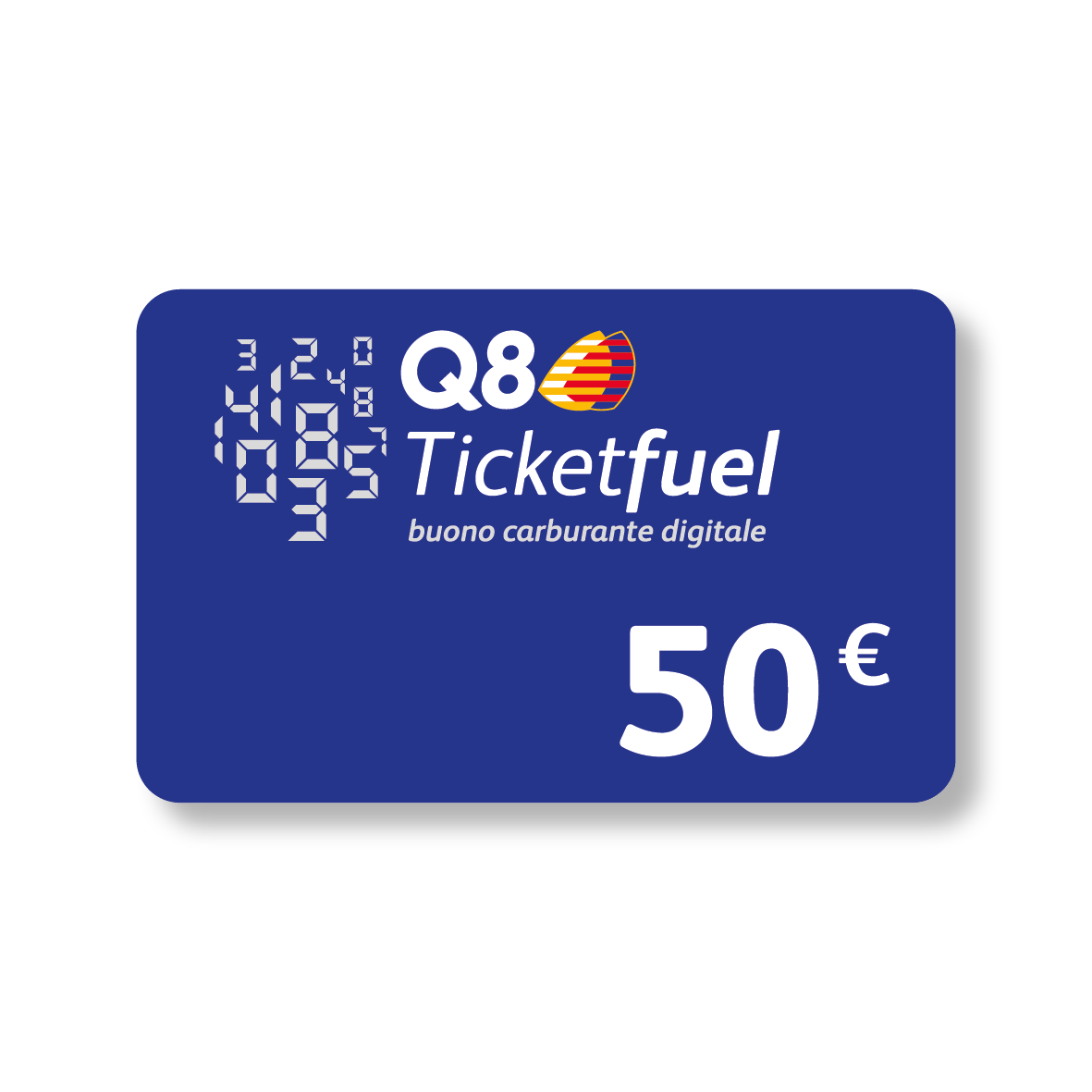 Buono Carburante Q8 da 50€